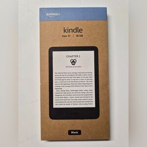 Amazon Kindle 11th Gen. 16GB, Wi-Fi, 6" - Black (2024)